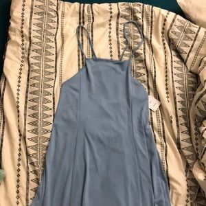 Tie Back Fit-and-Flare Dress from Urban Outfitters